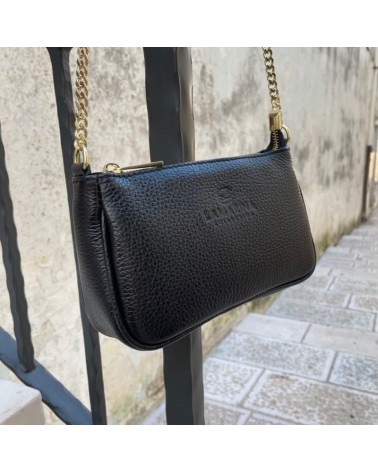 Lamarina-Collection-borsa-donna-Sonya-nera-frontale