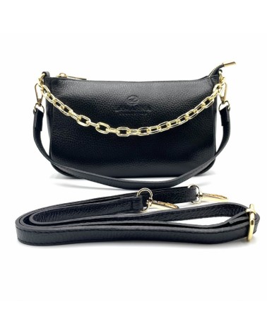 Lamarina-Collection-borsa-donna-Zoe-nera-frontale